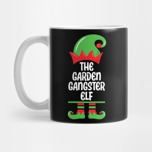 Funny Gardener Plant Lover The Garden Gangster Elf Mug